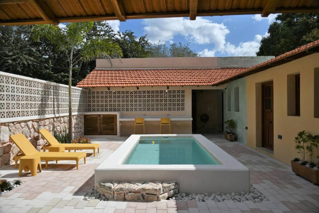 Villa Trilliza Amarilla Campeche Esterno foto